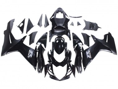 Compra Carenados Moto Suzuki GSXR 600 / GSXR 750 2011-2024 - Negro Brillante Negro Mate Blanco Calcomanía
