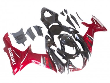 Compra Carenado Moto Suzuki GSXR 600 / GSXR 750 2011-2024 - Rojo Negro Brillante