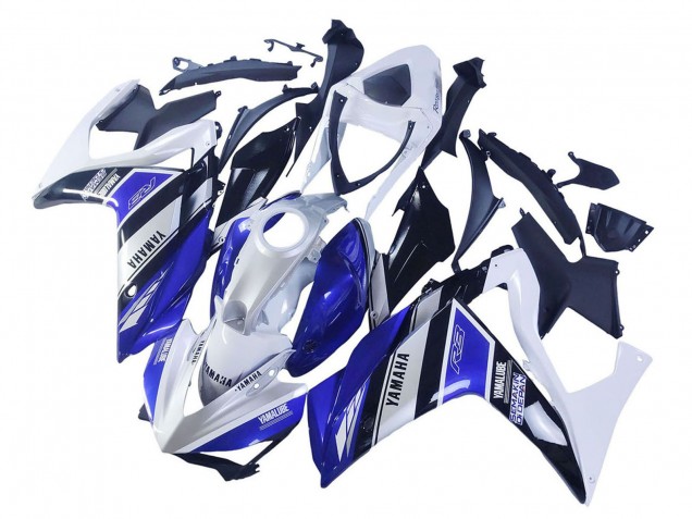 Compra Carenados Moto Yamaha YZF R3/R25 2015-2018 - Blanco Azul Negro Yamalube
