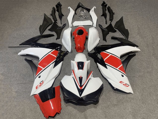 Compra Carenado Moto Yamaha YZF R3/R25 2015-2018 - Blanco Rojo Negro