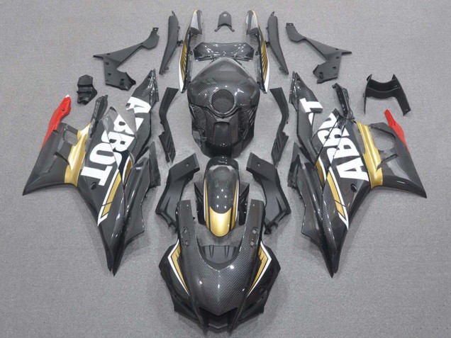 Compra Carenados Moto Yamaha YZF R3/R25 2019-2021 - Rojo Oro Negro FibraCarbono Estilo