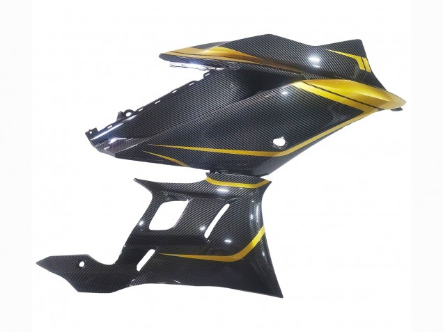 Compra Carenados Moto Yamaha YZF R3/R25 2019-2021 - Oro Negro FibraCarbono
