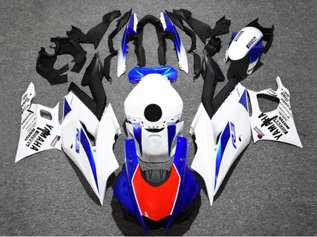 Compra Carenados Moto Yamaha YZF R3/R25 2019-2021 - Blanco Azul Rojo Negro