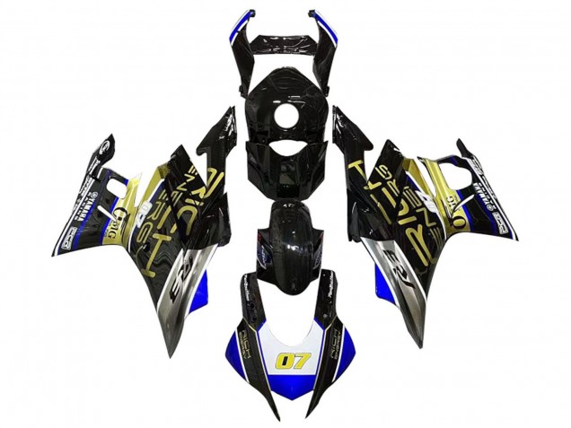 Compra Carenados Moto Yamaha YZF R3/R25 2019-2021 - Blanco Azul Negro Oro Trick Star 07