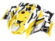 Compra Carenados Moto Yamaha YZF R3/R25 2019-2021 - Amarillo Blanco Negro Raya