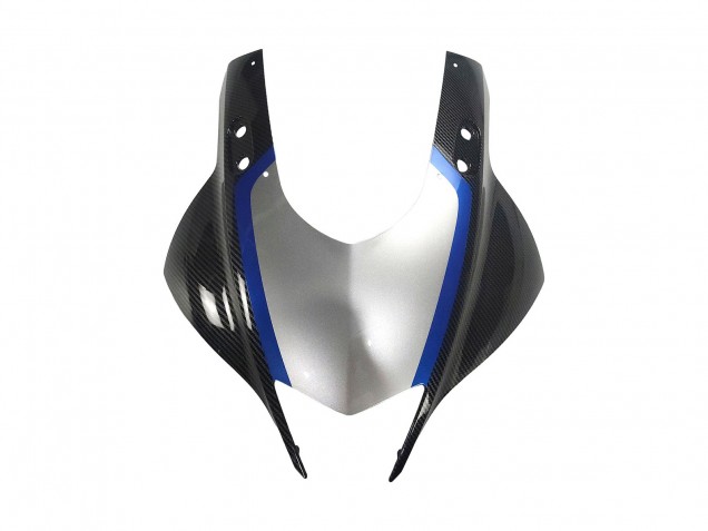 Compra Carenados Moto Yamaha YZF R3/R25 2022-2024 - Negro FibraCarbono Estilo Plata Azul