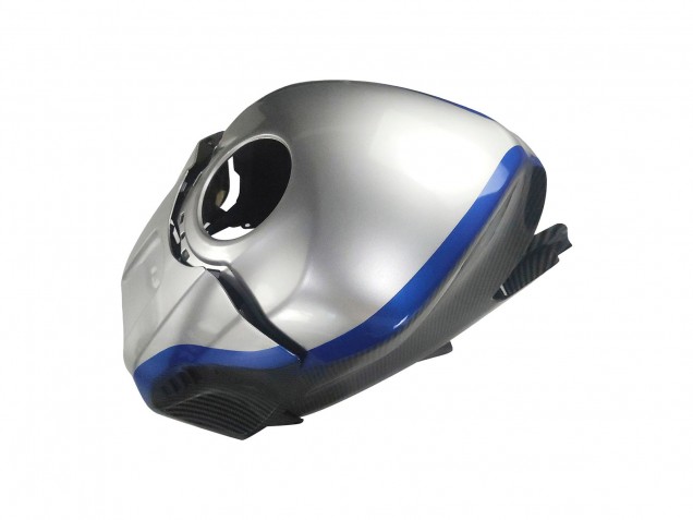 Compra Carenados Moto Yamaha YZF R3/R25 2022-2024 - Negro FibraCarbono Estilo Plata Azul