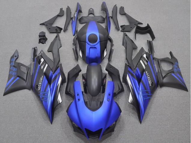 Compra Carenados Moto Yamaha YZF R3/R25 2022-2024 - Azul Negro Mate Monstruo
