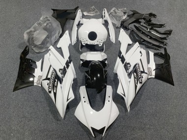 Compra Carenados Moto Yamaha YZF R3/R25 2022-2024 - Blanco Negro Brillante
