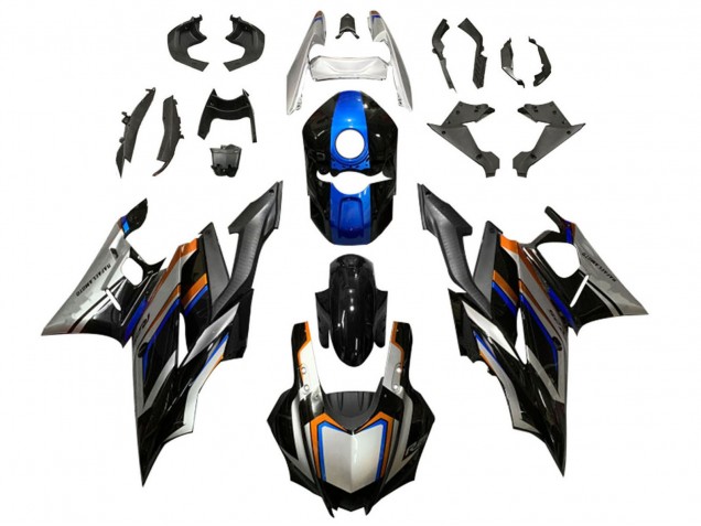 Compra Carenados Moto Yamaha YZF R3/R25 2022-2024 - Plata Azul Naranja Negro