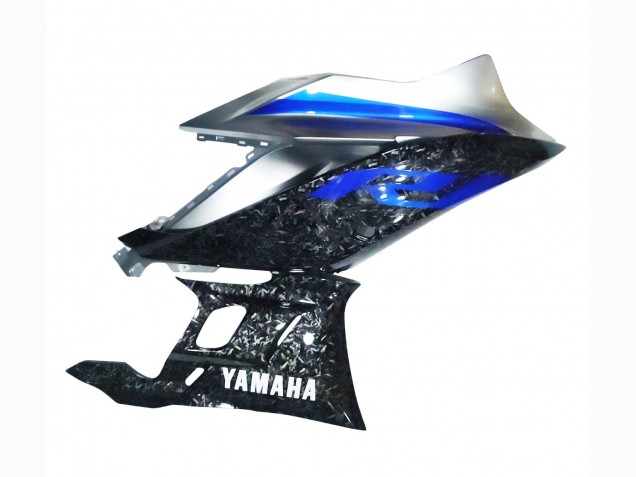Compra Carenados Moto Yamaha YZF R3/R25 2022-2024 - Marble Negro Plata Azul Falsificado FibraCarbono Estilo