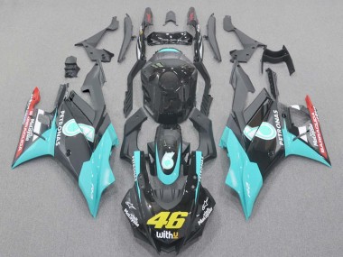 Compra Carenados Moto Yamaha YZF R3/R25 2022-2024 - Azul Claro Rojo Negro Petronas 46