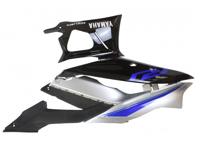 Compra Carenados Moto Yamaha YZF R3/R25 2022-2024 - Plata Azul Negro Brillante