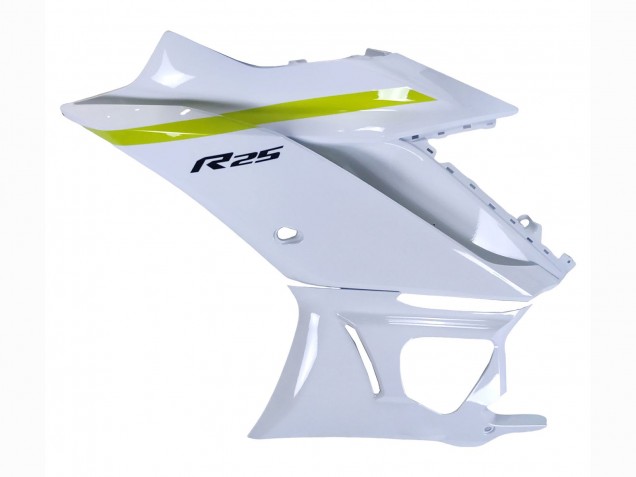 Compra Carenados Moto Yamaha YZF R3/R25 2022-2024 - Blanco Amarillo Negro