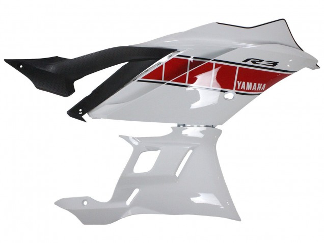 Compra Carenados Moto Yamaha YZF R3/R25 2022-2024 - Blanco Rojo Amarillo Negro