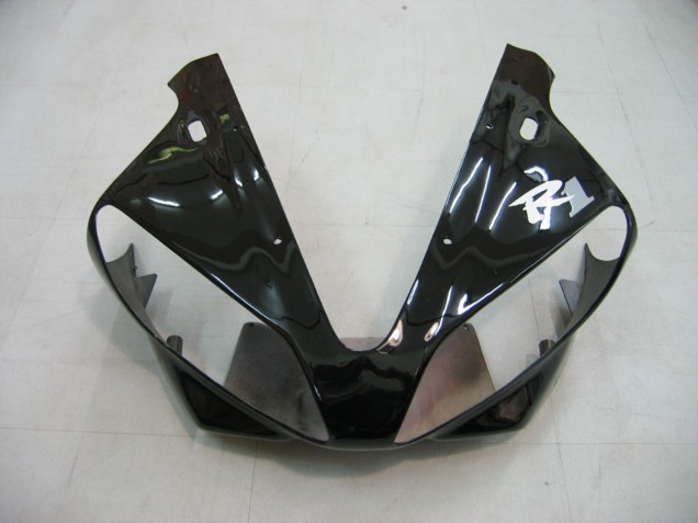 Compra Carenados Moto Yamaha YZF 1000 R1 2000-2001 - Negro Brillante Blanco Calcomanía
