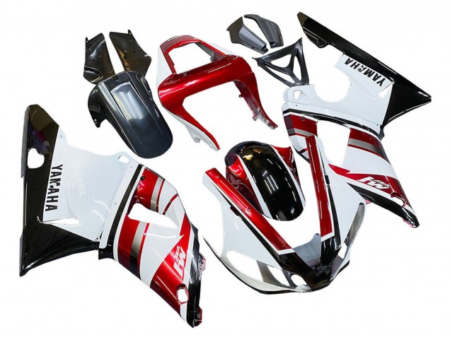 Compra Carenado Moto Yamaha YZF 1000 R1 2000-2001 - Rojo Blanco Negro Brillante