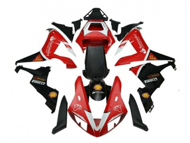 Compra Carenados Moto Yamaha YZF 1000 R1 2002-2003 - Rojo Plata Negro Santander