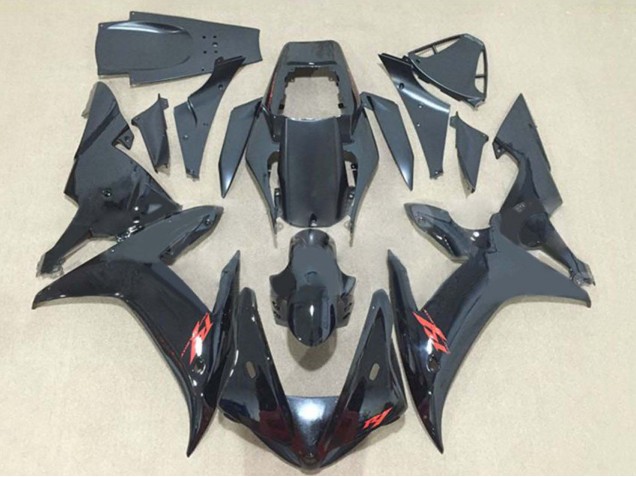 Compra Carenados Moto Yamaha YZF 1000 R1 2002-2003 - Negro Brillante Rojo