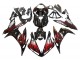 Compra Carenados Moto Yamaha YZF 1000 R1 2004-2006 - Negro Brillante Rojo Llama