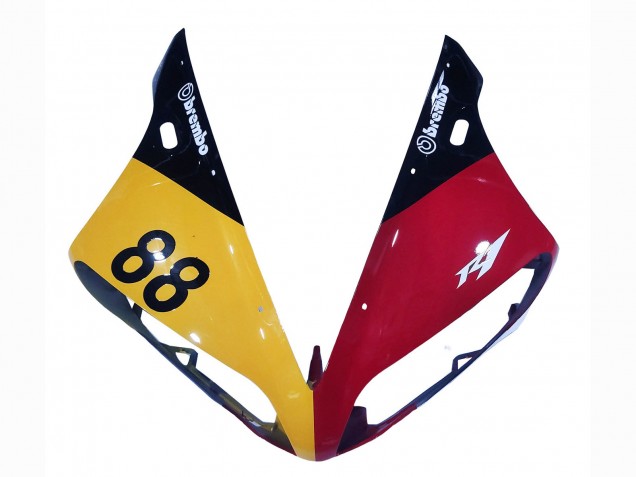Compra Carenados Moto Yamaha YZF 1000 R1 2004-2006 - Amarillo Rojo Blanco Negro YSP 88