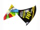 Compra Carenados Moto Yamaha YZF 1000 R1 2012-2014 - Negro Brillante Amarillo Verde Azul Rojo RuedaColores