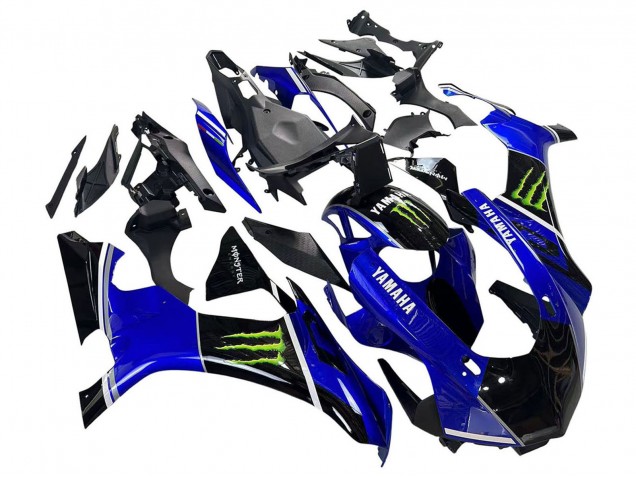 Compra Carenados Moto Yamaha YZF 1000 R1 2015-2019 - Azul Negro Brillante Verde Monstruo
