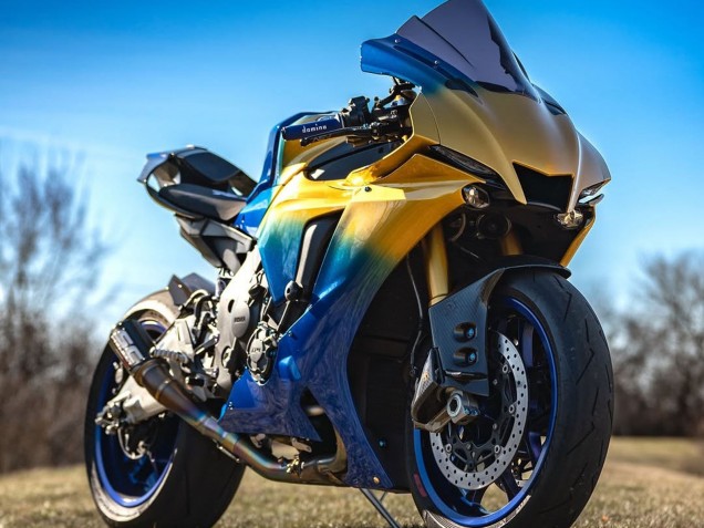 Compra Carenados Moto Yamaha YZF 1000 R1 2020-2025 - Azul Oro