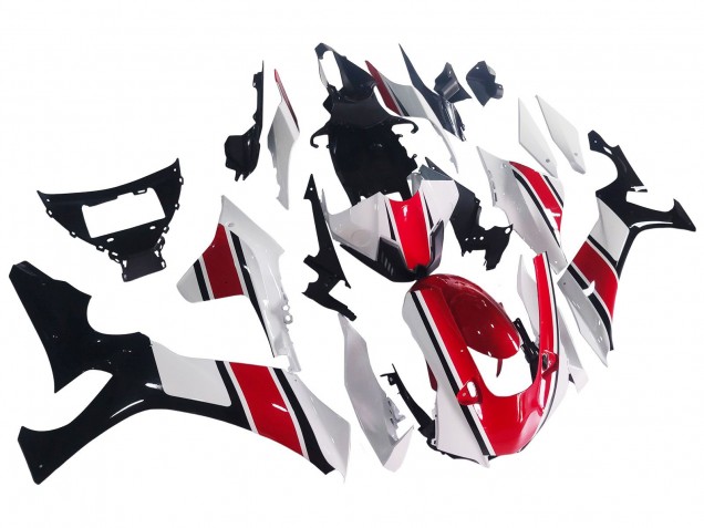 Compra Carenado Moto Yamaha YZF 1000 R1 2020-2025 - Blanco Rojo Negro Brillante