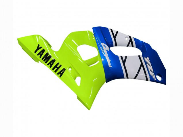 Compra Carenados Moto Yamaha YZF 600 R6 1998-2002 - Neon Verde Azul Blanco Champions