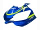 Compra Carenados Moto Yamaha YZF 600 R6 1998-2002 - Blanco Azul Neon Amarillo Fiat Motul Michelin