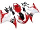 Compra Carenado Moto Yamaha YZF R6 2003-2004 - Blanco Rojo Negro Brillante