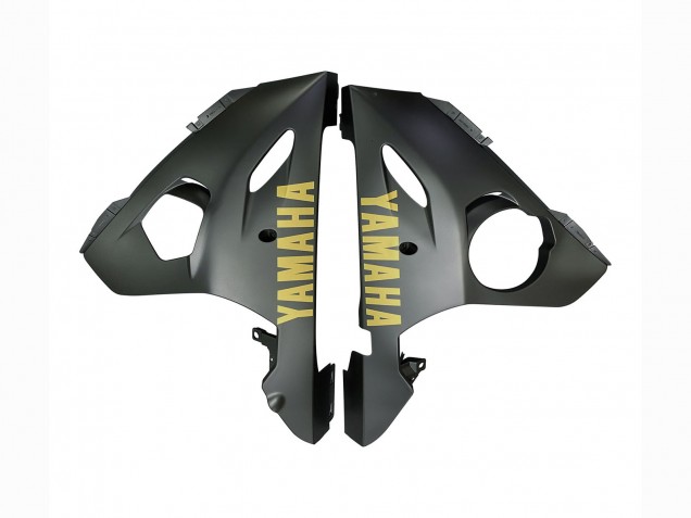 Compra Carenados Moto Yamaha YZF R6S 2006-2009 - Gris Mate Negro Mate Oro Calcomanías