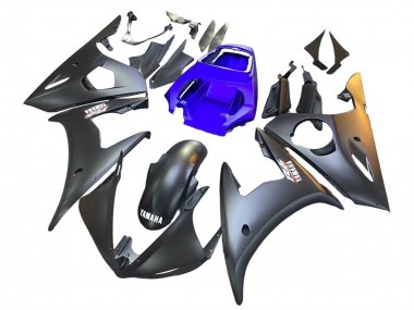 Compra Carenados Moto Yamaha YZF R6S 2006-2009 - Azul Negro Mate
