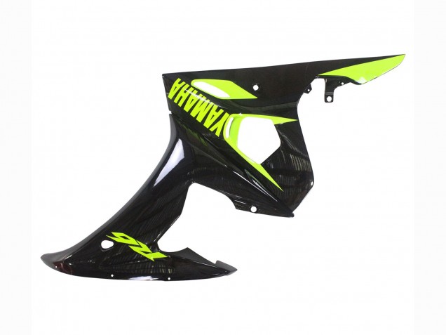 Compra Carenados Moto Yamaha YZF R6S 2006-2009 - Negro Brillante Neon Amarillo