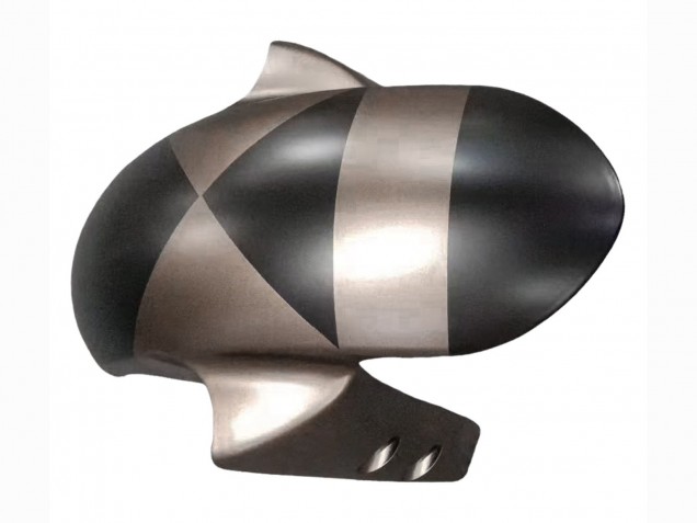 Compra Carenados Moto Yamaha YZF R6S 2006-2009 - Gris Negro Mate Geométrico