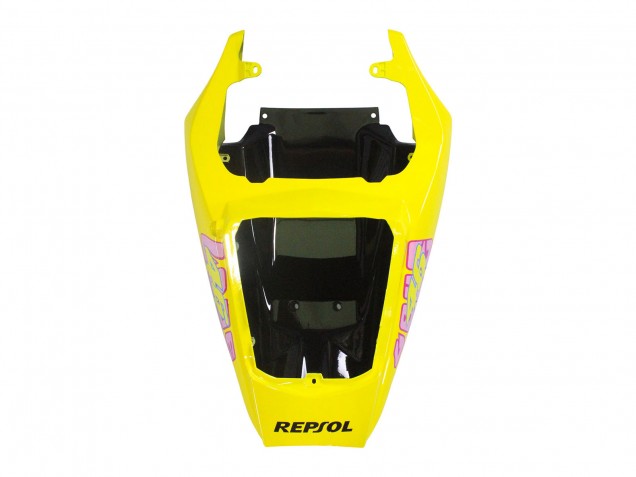 Compra Carenados Moto Yamaha YZF R6S 2006-2009 - Amarillo Rosa Negro Brillante Rossi Repsol 46