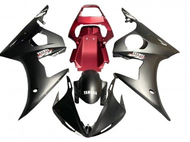 Compra Carenado Moto Yamaha YZF R6S 2006-2009 - Rojo Negro Mate