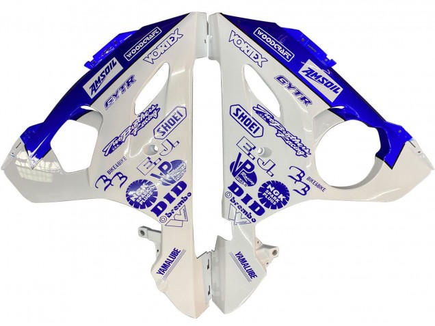 Compra Carenados Moto Yamaha YZF R6 2003-2004 - Blanco Azul GYTR