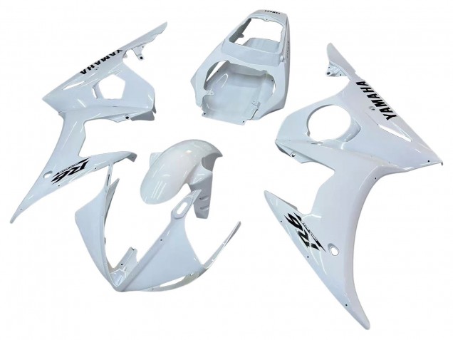Compra Carenados Moto Yamaha YZF R6 2003-2004 - Blanco Negro Calcomanías
