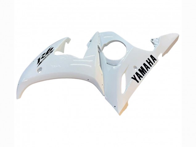 Compra Carenados Moto Yamaha YZF R6S 2006-2009 - Blanco Negro Calcomanías