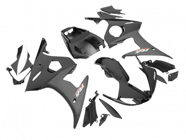 Compra Carenados Moto Yamaha YZF R6S 2006-2009 - Negro Brillante Negro Mate