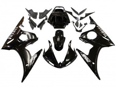 Compra Carenados Moto Yamaha YZF 600 R6 2005 - Negro Brillante
