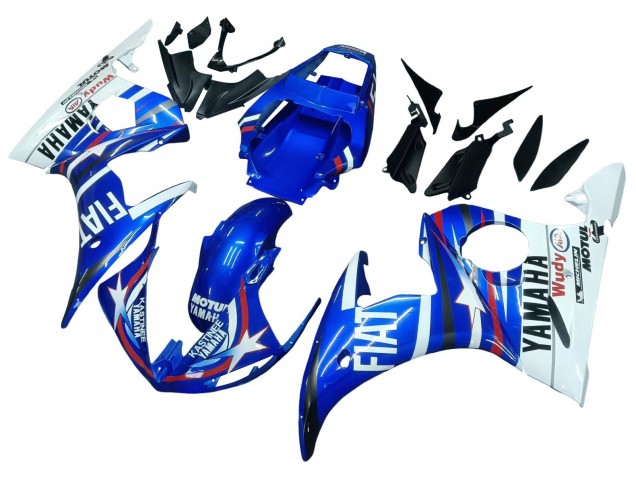 Compra Carenados Moto Yamaha YZF 600 R6 2005 - Azul Blanco Rojo Motul Michelin Fiat