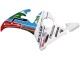 Compra Carenados Moto Yamaha YZF 600 R6 2005 - Azul Claro Blanco Verde Rojo Kastinee Dunlop Motul
