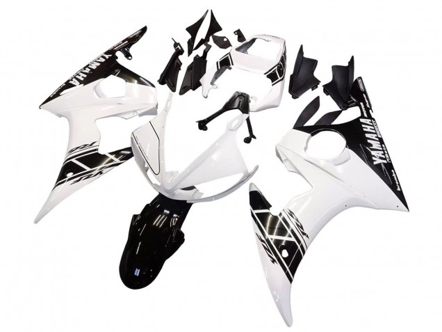 Compra Carenados Moto Yamaha YZF 600 R6 2005 - Blanco Negro