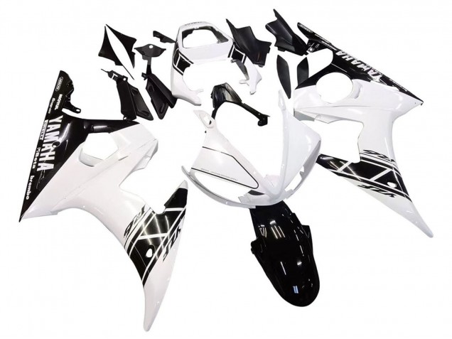 Compra Carenados Moto Yamaha YZF 600 R6 2005 - Blanco Negro