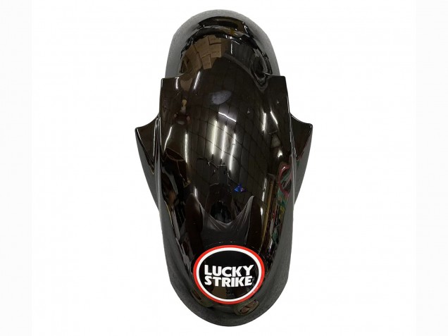 Compra Carenados Moto Yamaha YZF 600 R6 2005 - Negro Brillante Blanco Lucky Strike Motul