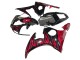 Compra Carenados Moto Yamaha YZF 600 R6 2005 - Negro Rojo Llama
