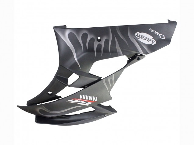 Compra Carenados Moto Yamaha YZF 600 R6 2006-2007 - Negro Mate Plata Llama